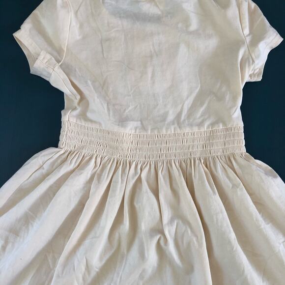 Matilda Jane Girls’ Dress Cream Cake Batter Mocked Size 6 - Picture 5 of 6